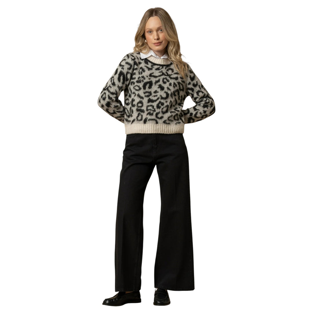 JERSEY PIENZA CON ESTAMPADO DE MANCHAS