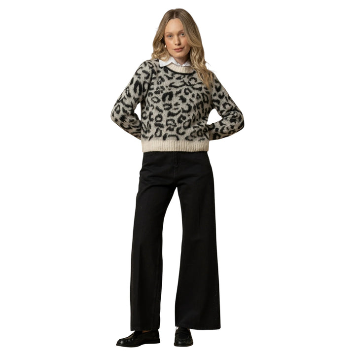 JERSEY PIENZA CON ESTAMPADO DE MANCHAS