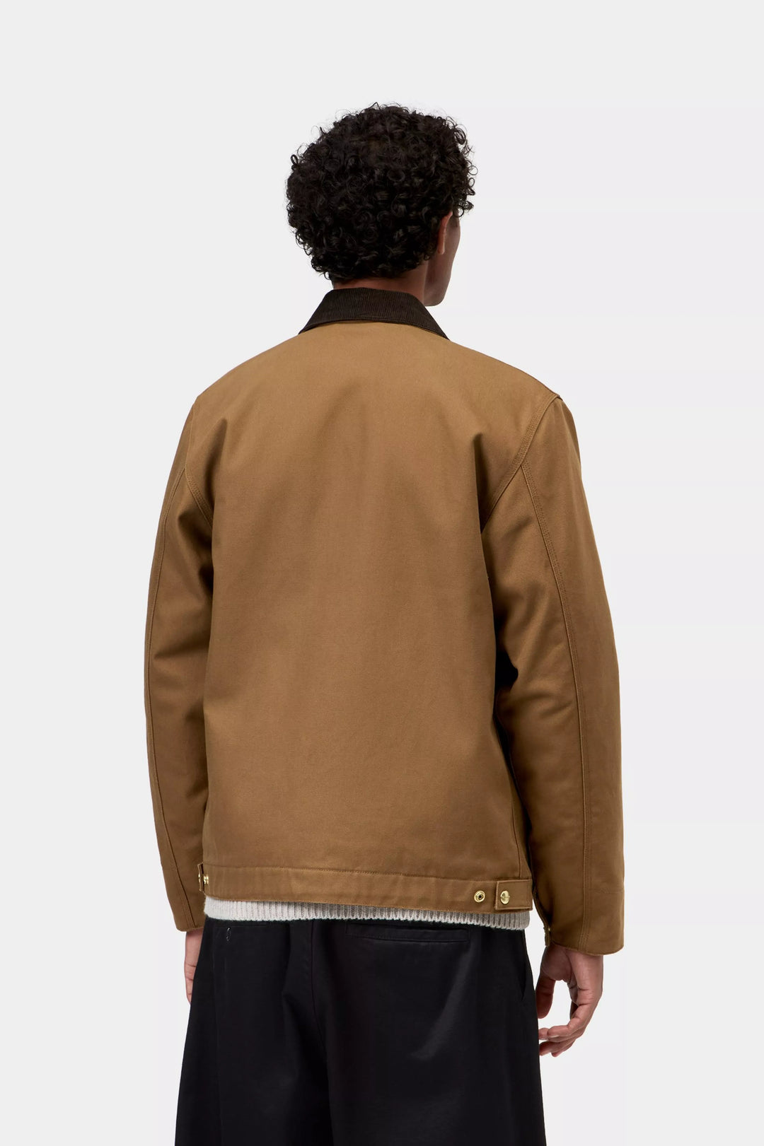 DETROIT JACKET HAMILTON BROWN TOBACCO RIGID