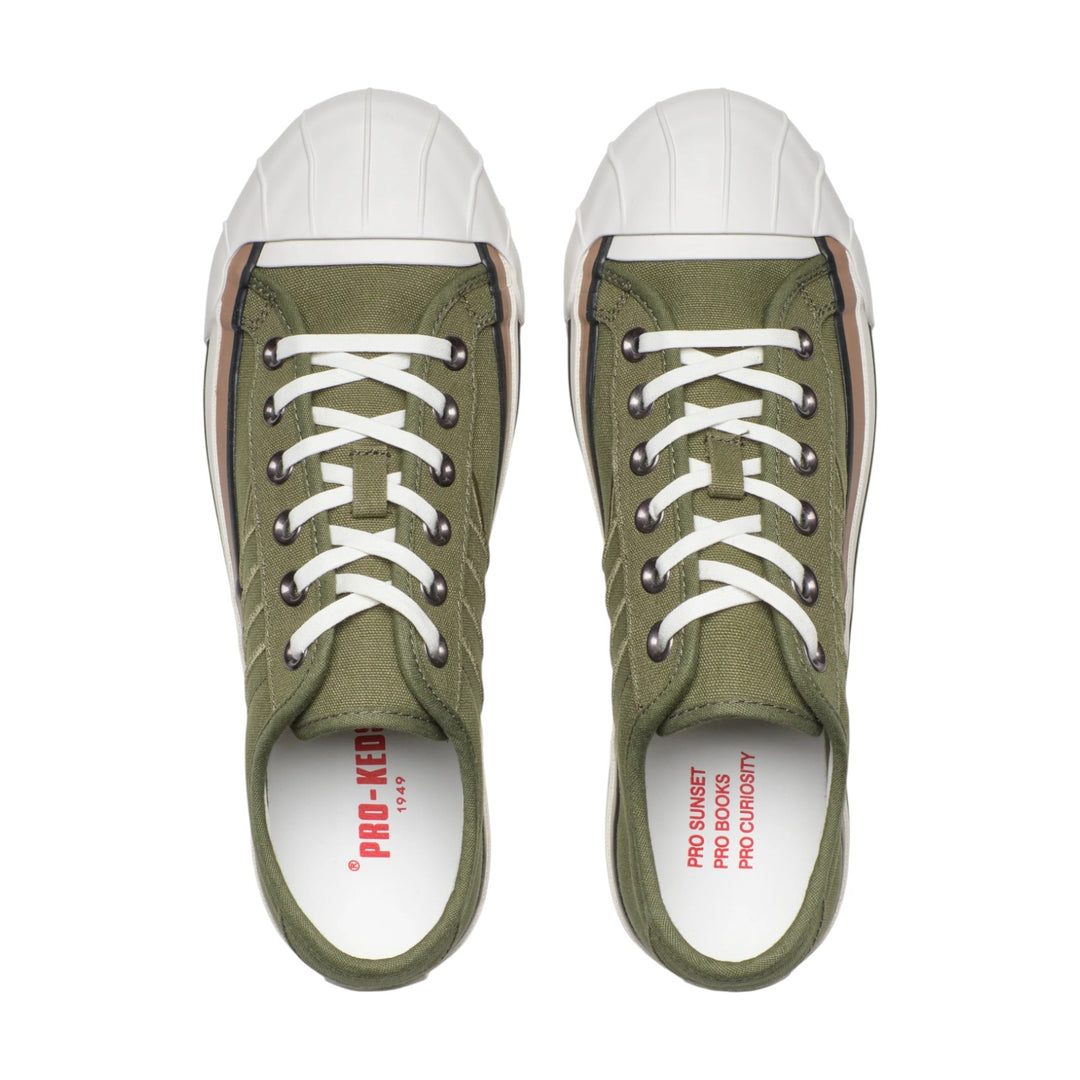 Royal Intrepid en lona verde musgo