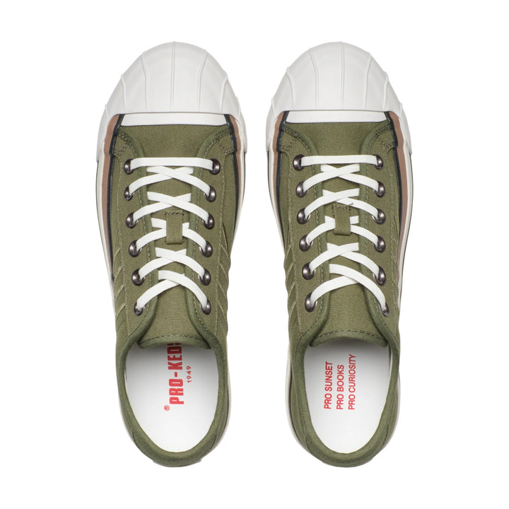 Royal Intrepid en lona verde musgo