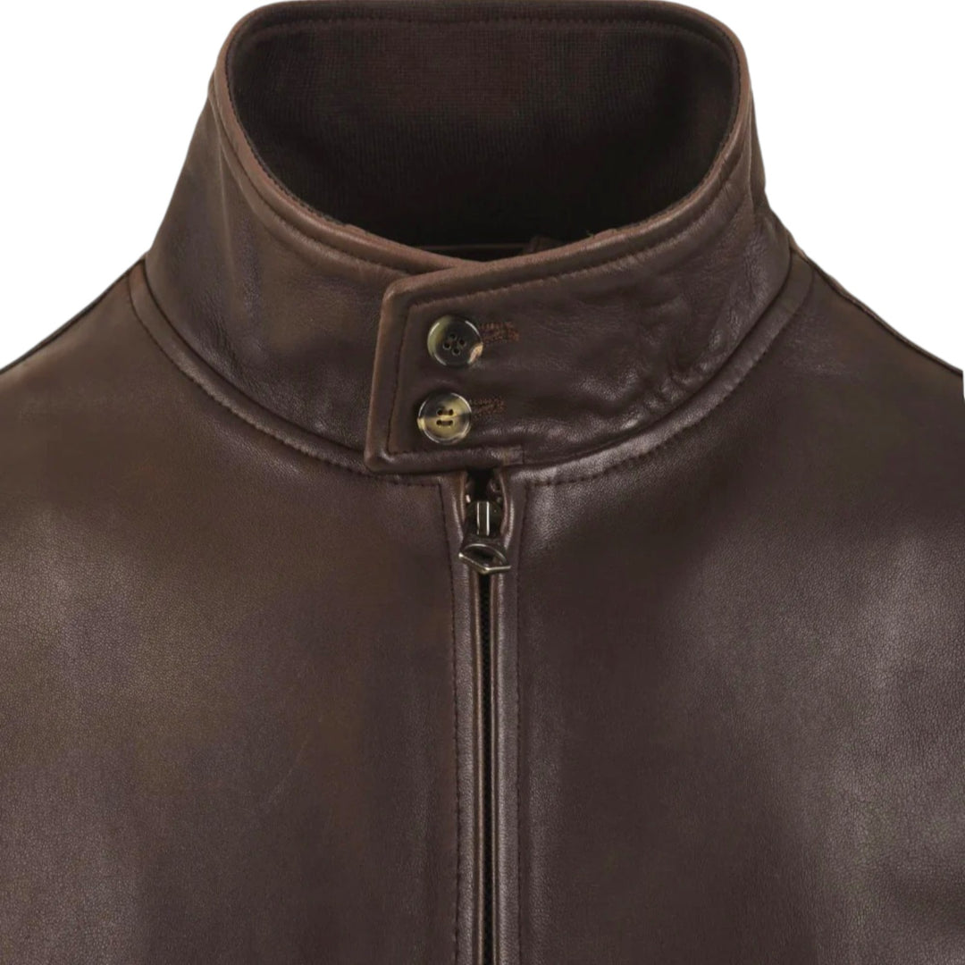 Jeff Washed Napa Sin Forro Brown