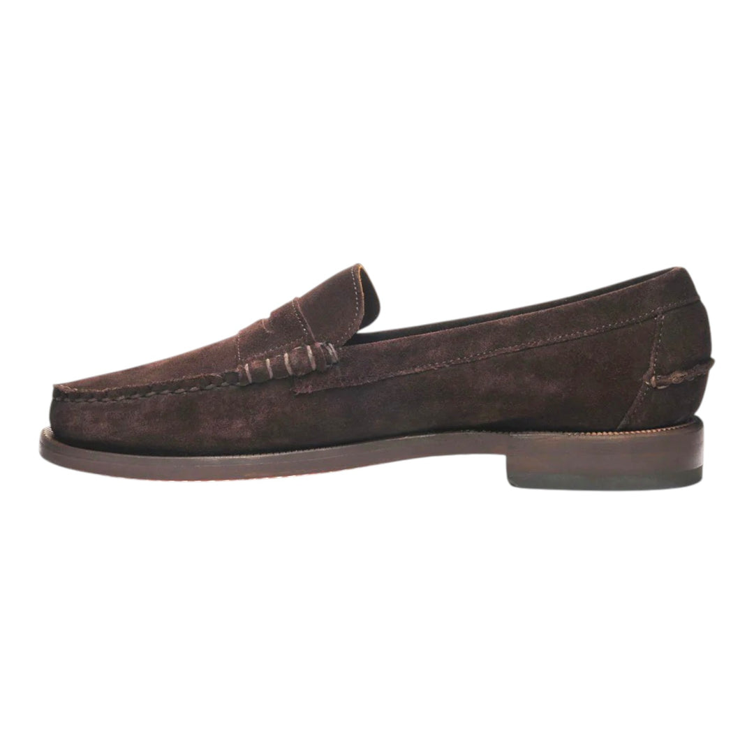 Mocasines de piel auténtica GoodYear ante marrón