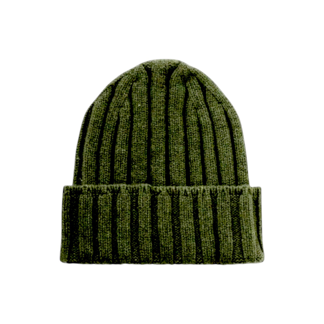 GORRO 100 % CACHEMIRA BALE VERDE