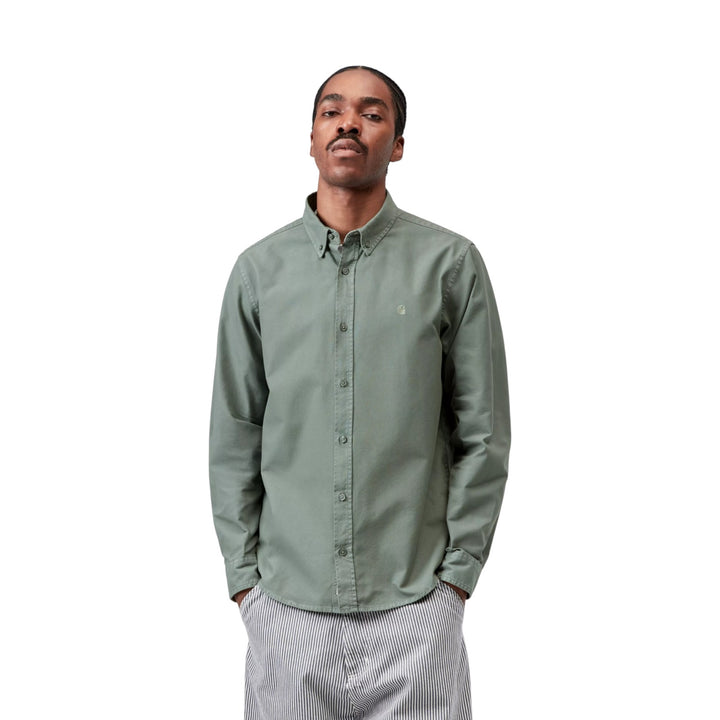 Camisa L/S Bolton Shirt Velvet Verde
