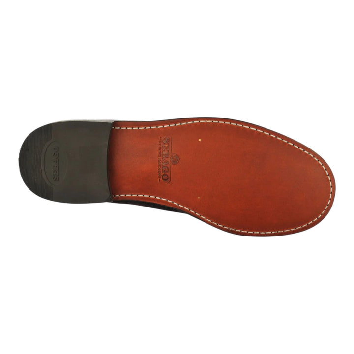 Mocasines de piel auténtica GoodYear ante marrón