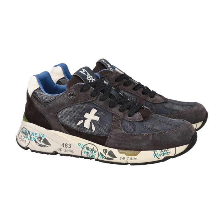 ZAPATILLAS MASE AZUL OSCURO/MARRÓN OSCURO 7819