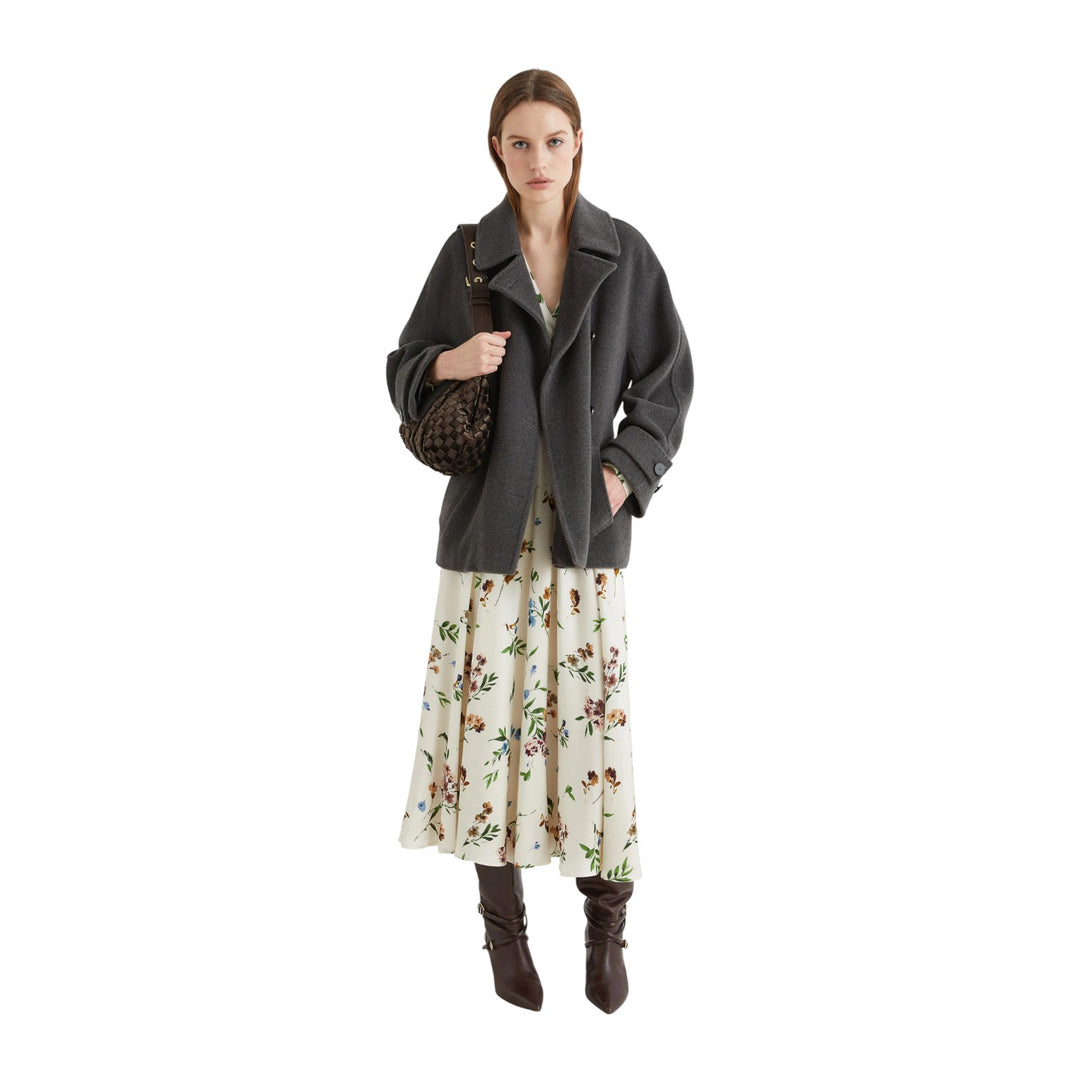 Chaqueta DOVERE GRIS MELANGE