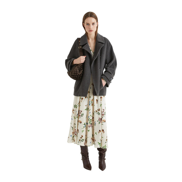 Chaqueta DOVERE GRIS MELANGE