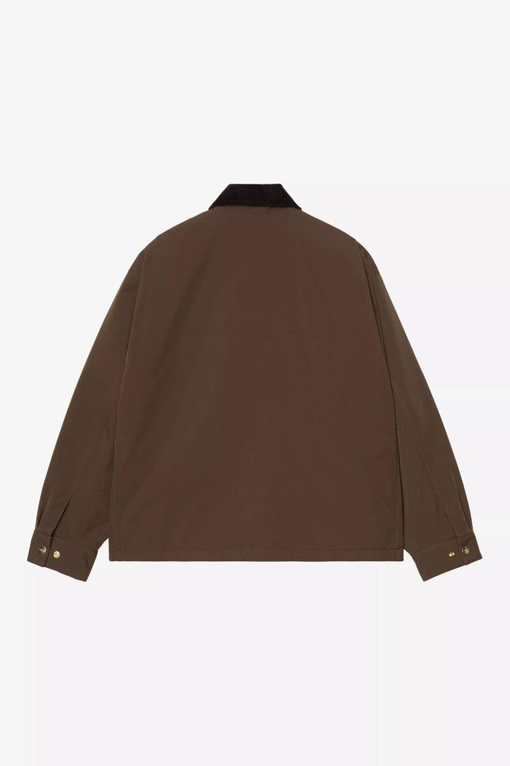 QUENTIN JACKET TOBACCO/BLACK
