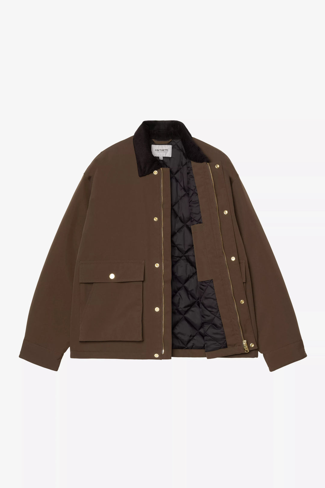 QUENTIN JACKET TOBACCO/BLACK