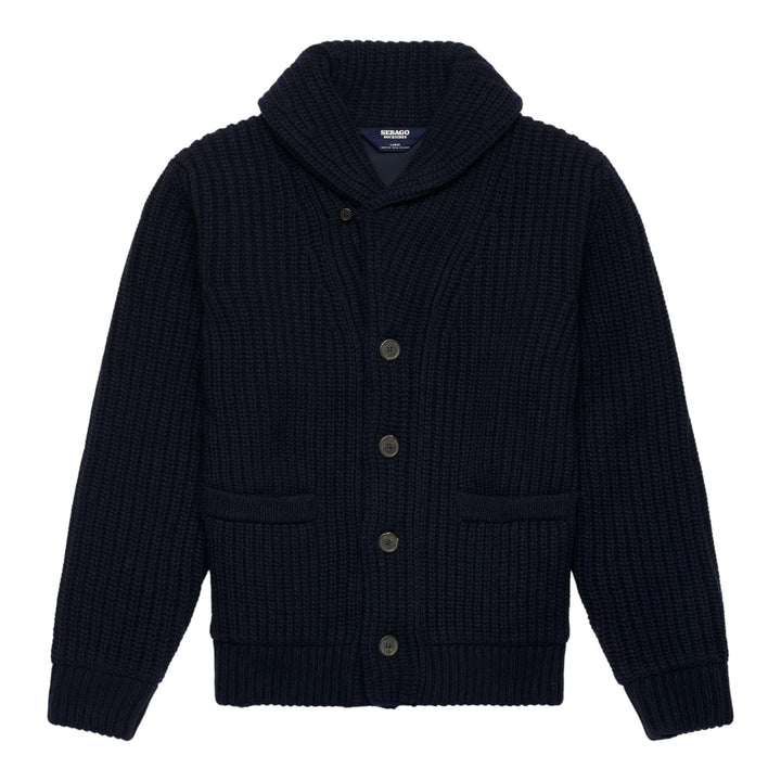 CHAQUETA MARINERA DE LANA FORRADA AZUL