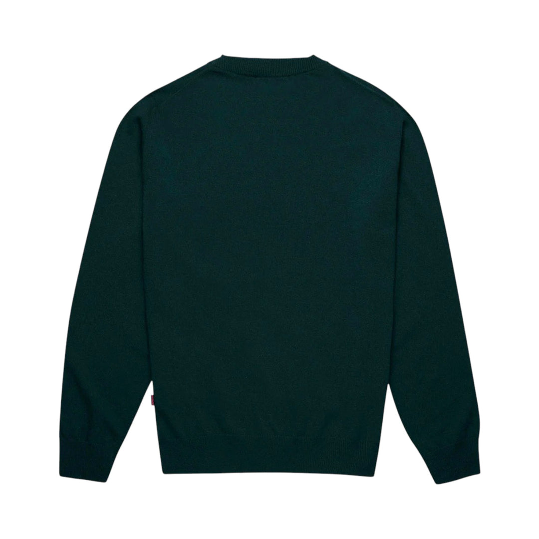 COLLAR DE LANA VERDE