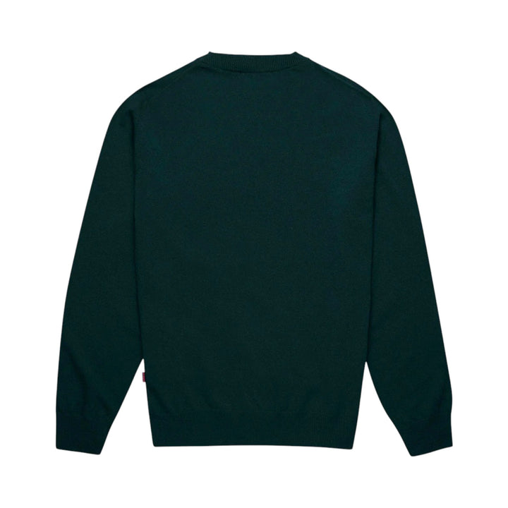 COLLAR DE LANA VERDE