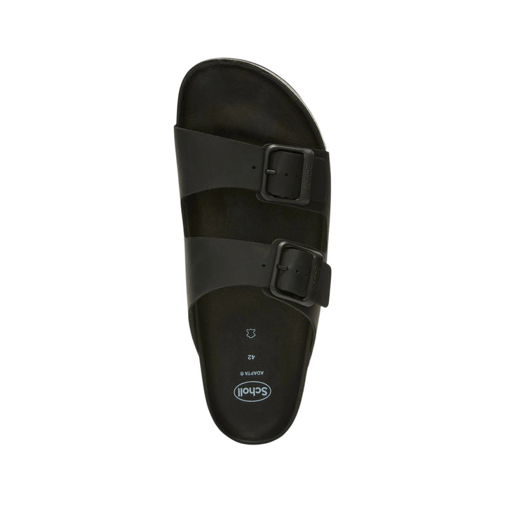 SANDALIAS JULIEN EN PIEL ENGRASADA NEGRO