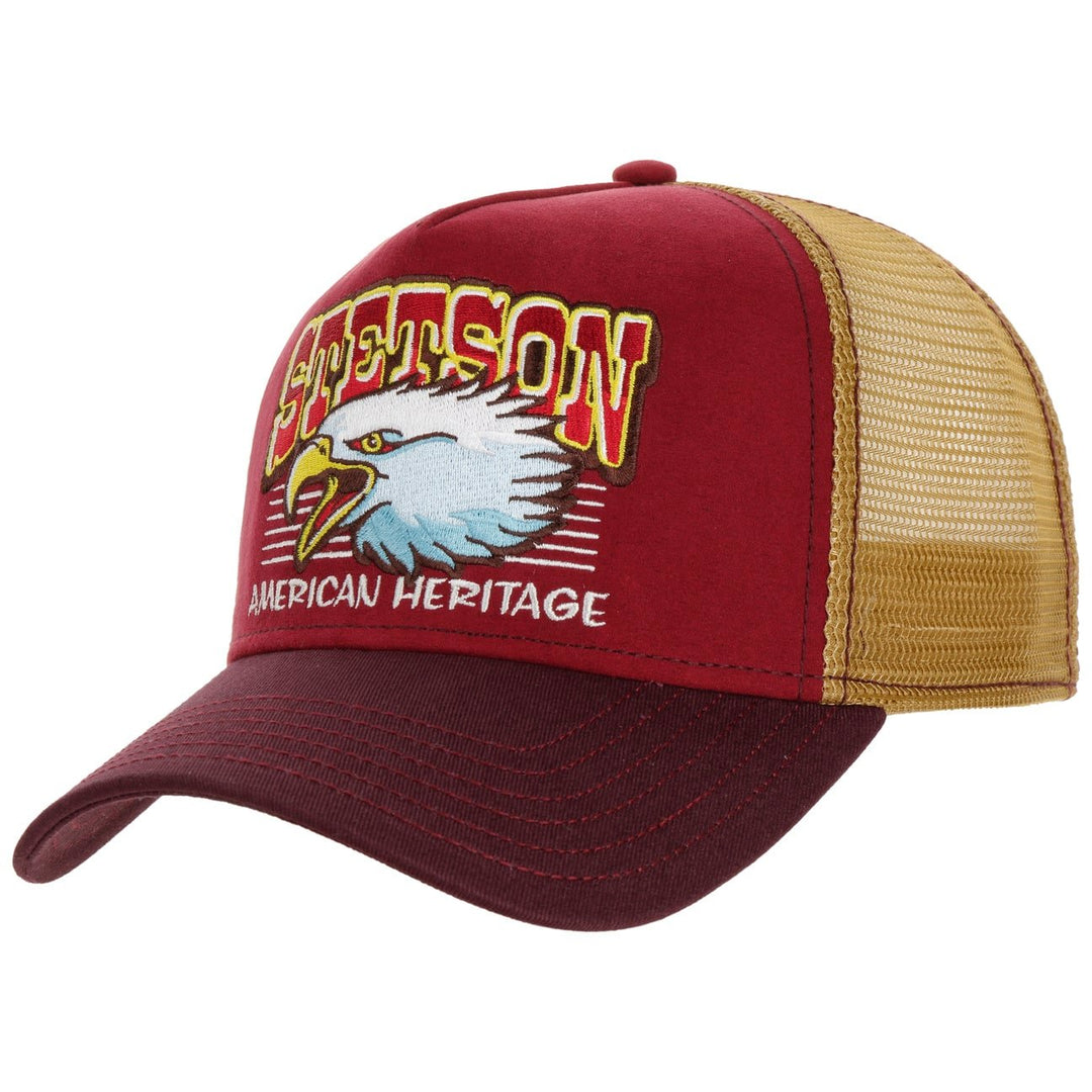 imagen-1-gorra-de-camionero-stetson-con-cabeza-de-águila-burdeos-dorada-sombreros-7761128-burdeosdorada