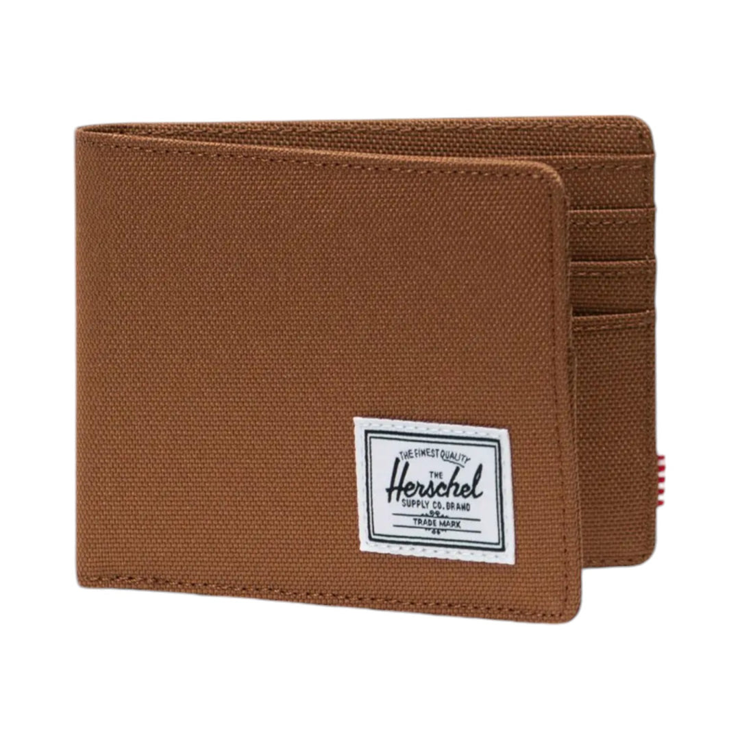 imagen-2-herschel-cartera-nailon-cuero-cartera-roy-wallet-cuero