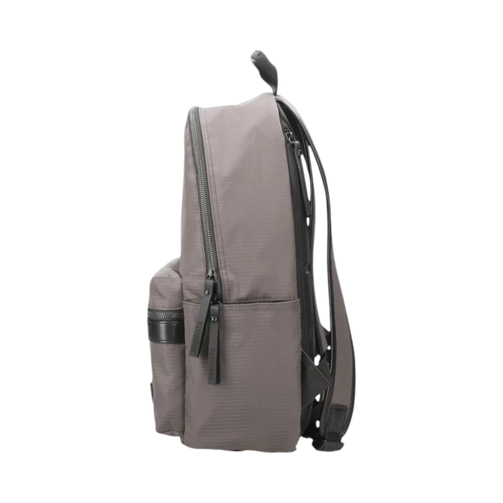 imagen-2-premiada-mochila-nylon-piel-gris-mochilas-blade-2119-gris