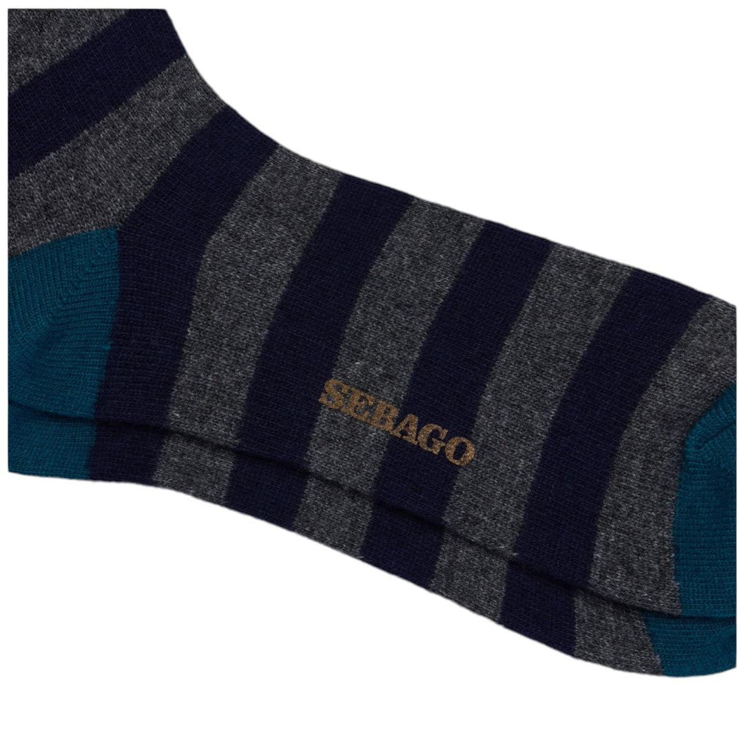 imagen-2-sebago-calcetines-rayados-lana-cachemira-azul-gris-turquesa-calcetines-73128nw-solon-rigal-b-g-t-