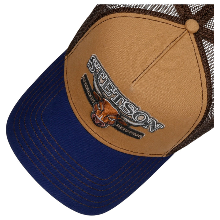 imagen-2-gorra-de-camionero-stetson-bull-marrón-azul-sombreros-7761160-marrónazul