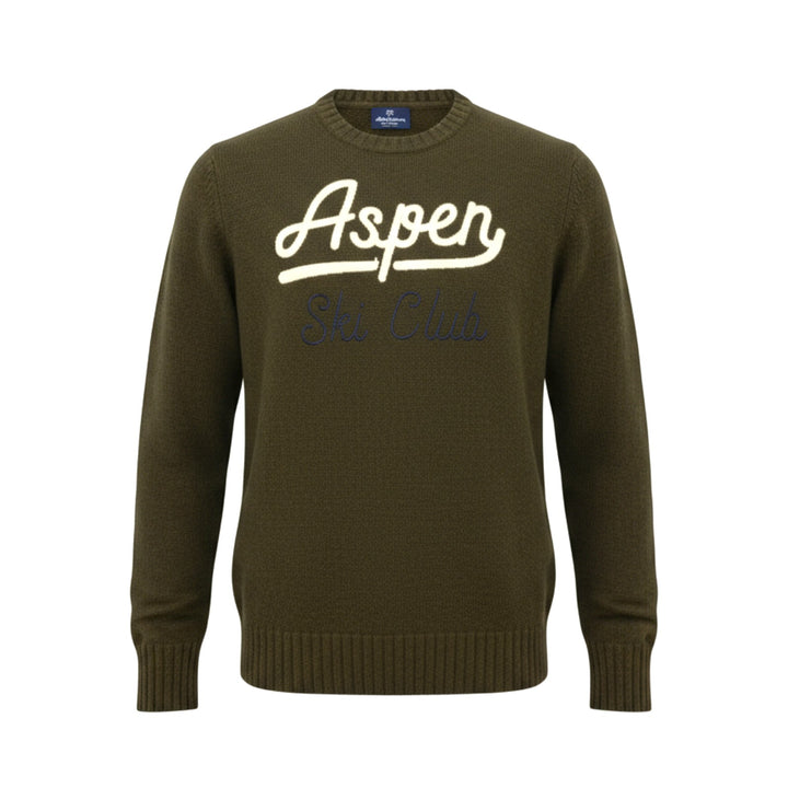 COLLAR CON BORDADO ASPEN VERDE