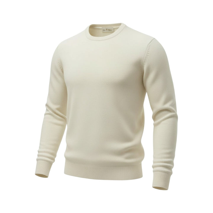 Cuello mixto de cachemira blanco