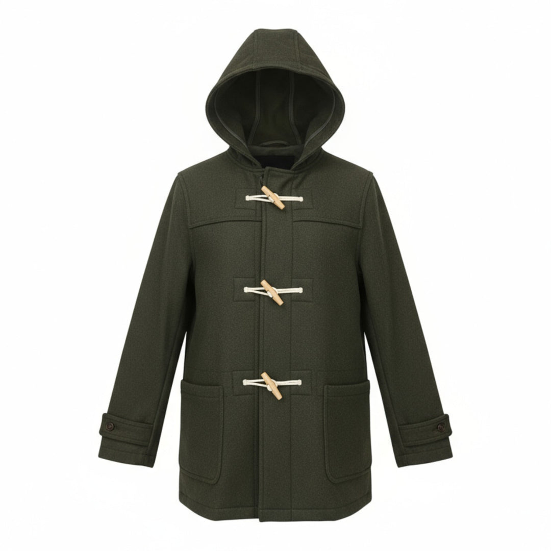 ABRIGO DE LANA STIRLING VERDE