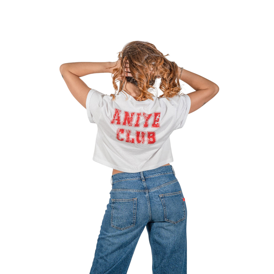CROP ANIYE KISS BLANCO
