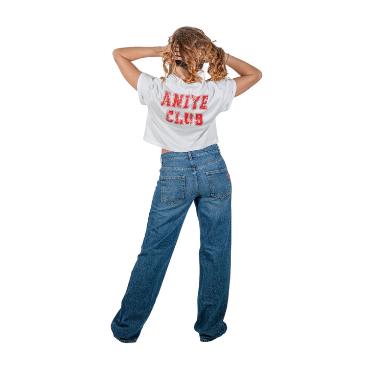 CROP ANIYE KISS BLANCO