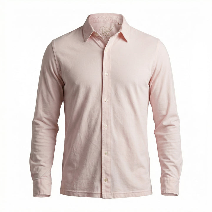 Camisa Manga Larga Hartford Jersey Rosa