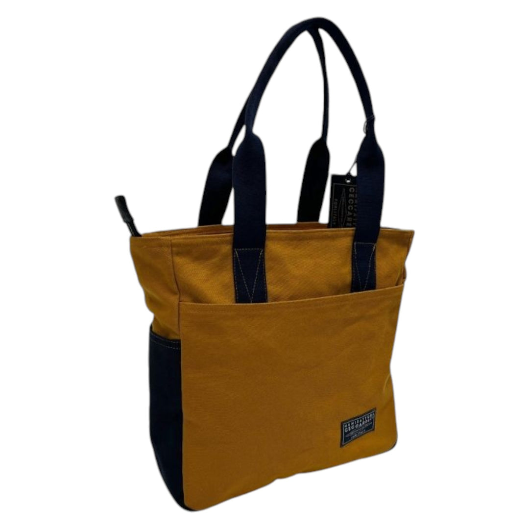 BOLSO TOTE BICOLOR SPICE/NAVY