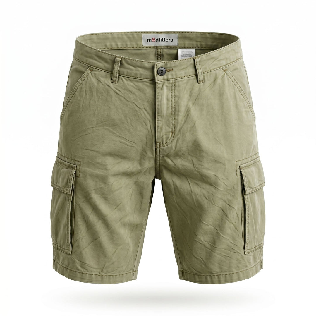 Modfitters SHORT DOVER GABARDINA MILITARY GREEN Verde - foto 1