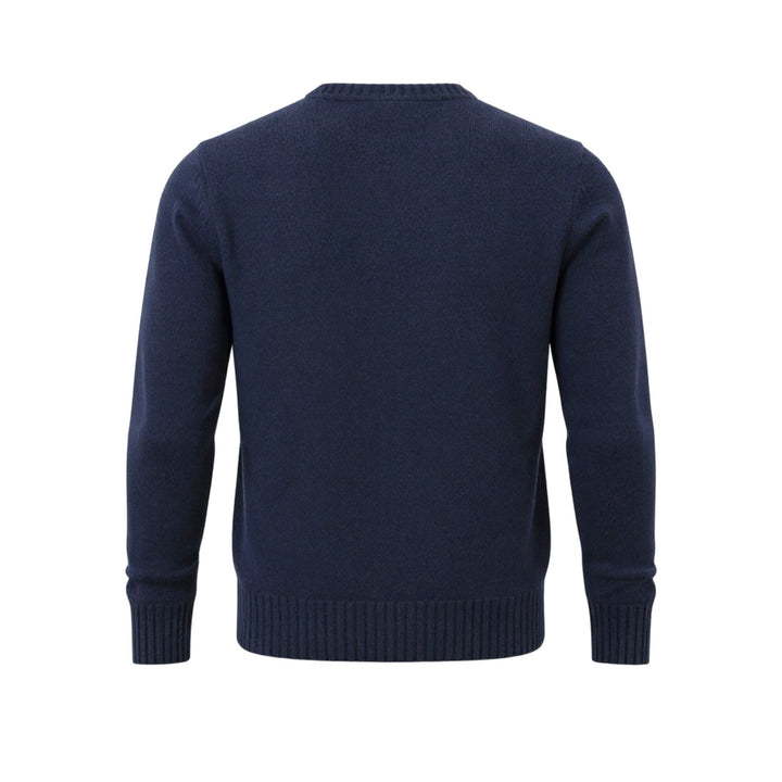 COLLAR CON BORDADO BOMBARDINO AZUL