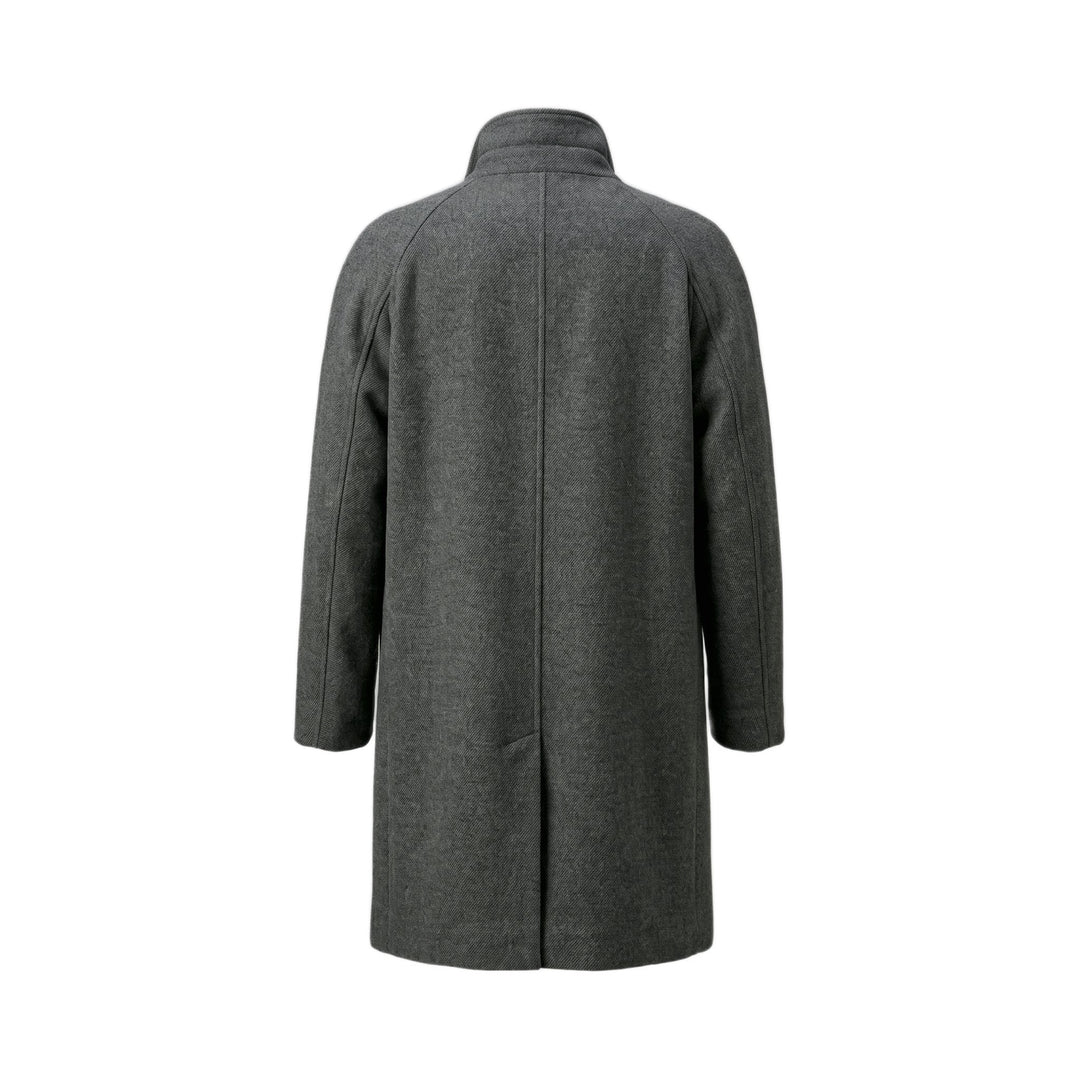Overiver CAPPOTTO IN LANA ARMY Verde - foto 2