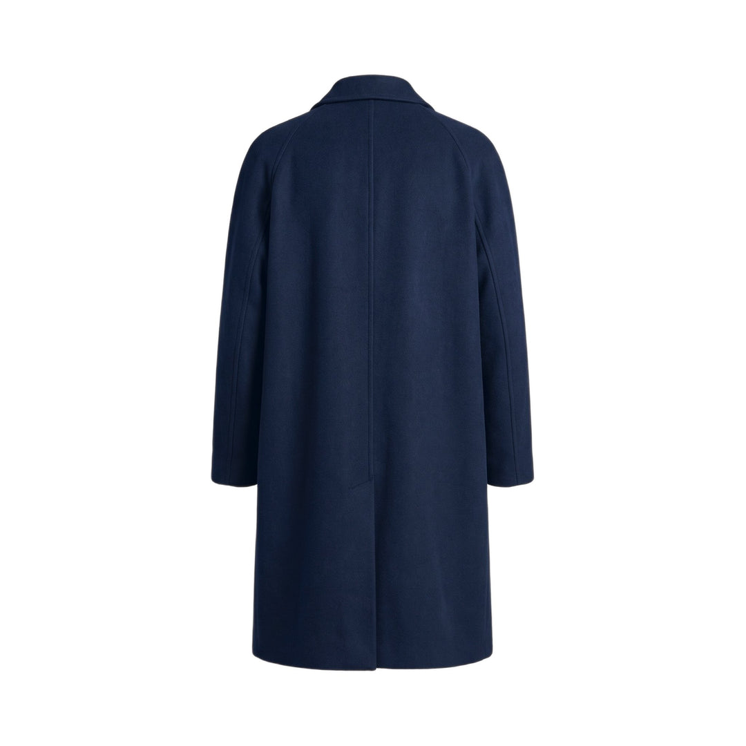 Overiwer CAPPOTTO IN LANA NAVY Blu - foto 2