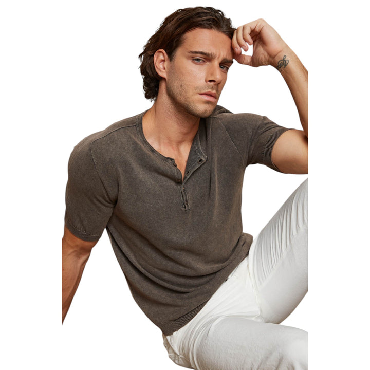 JERSEY SERFINO M/M RASADA IMPRESIÓN CON AERÓGRAFO FONDENTE