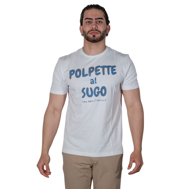 CAMISETA ESTAMPADA POLPETTE AZUL