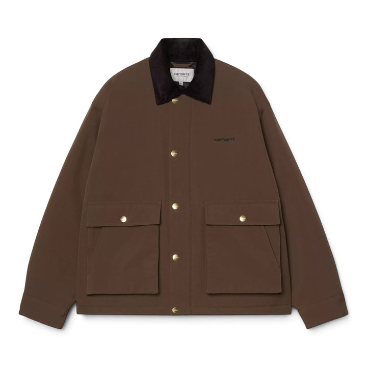 QUENTIN JACKET TOBACCO/BLACK