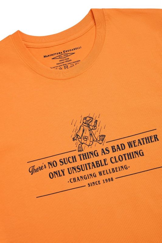 CAMISETA WEATHER NARANJA