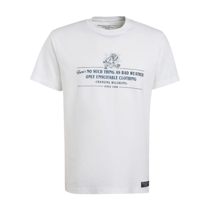 CAMISETA WEATHER BLANCA