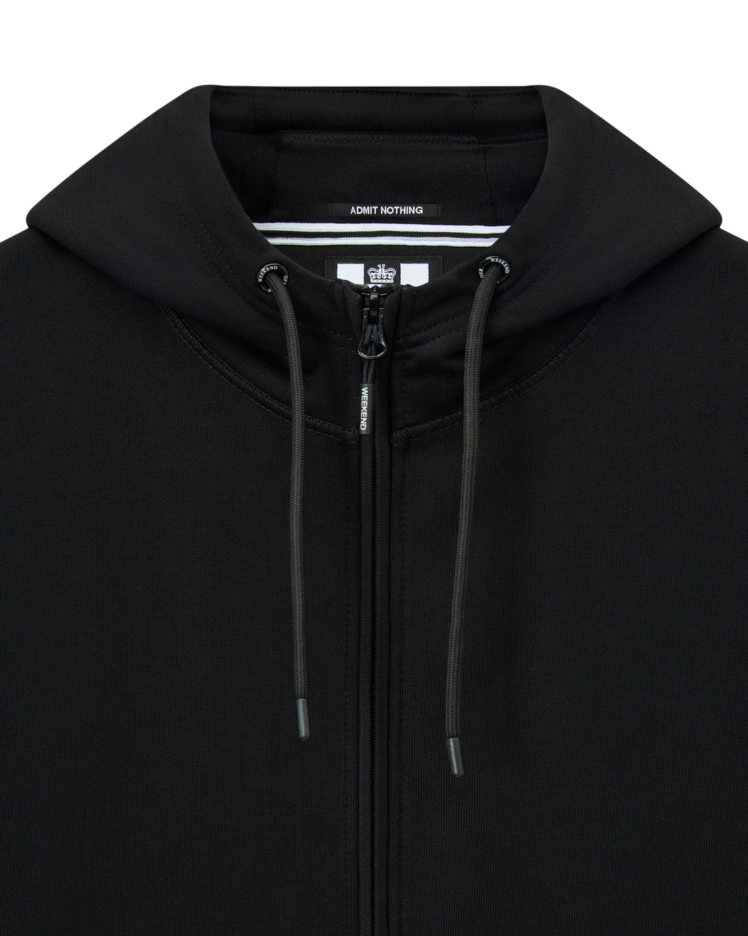 Weekend Offender Winton Hoodie Black Nero - foto 5