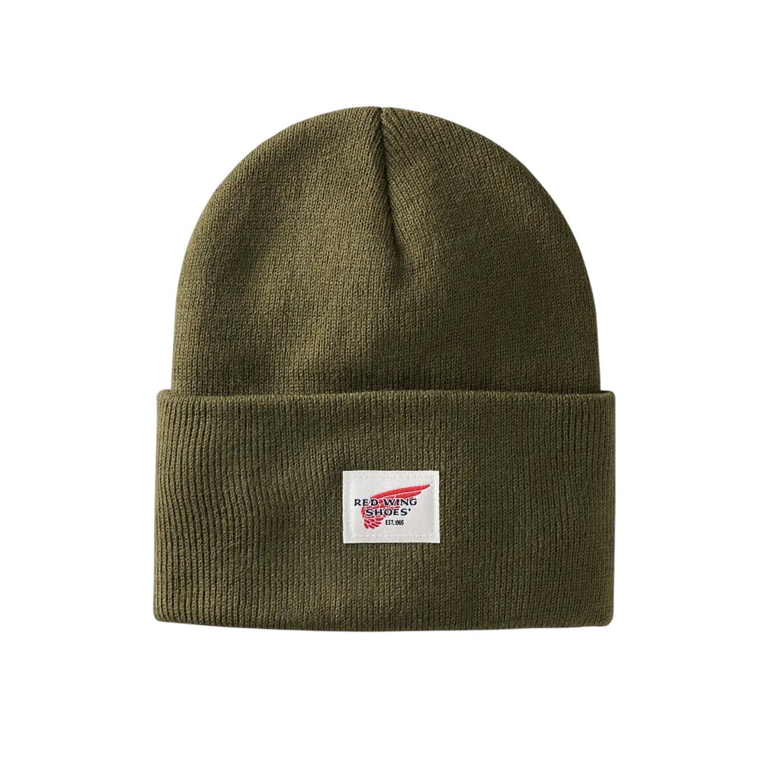 GORRO DE PUNTO CON LOGO VERDE EJÉRCITO