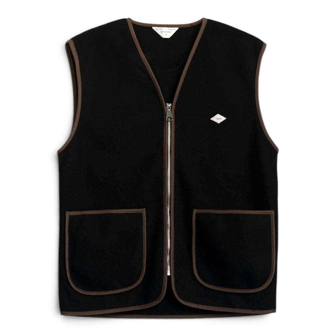 Chaleco Rail Zip Negro