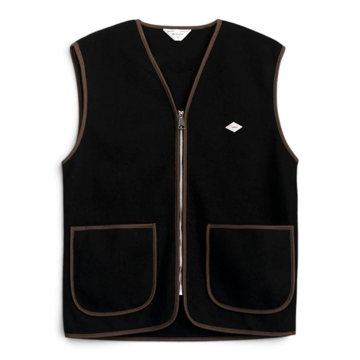 Chaleco Rail Zip Negro