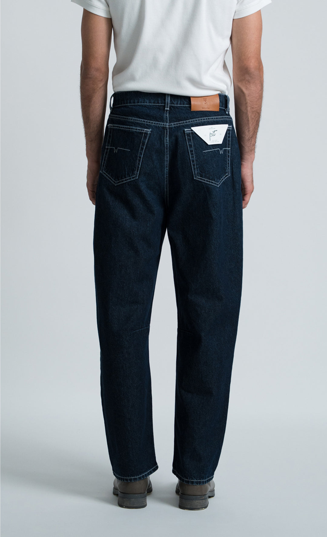 Wooden Jeans Pit Over Blu - foto 9